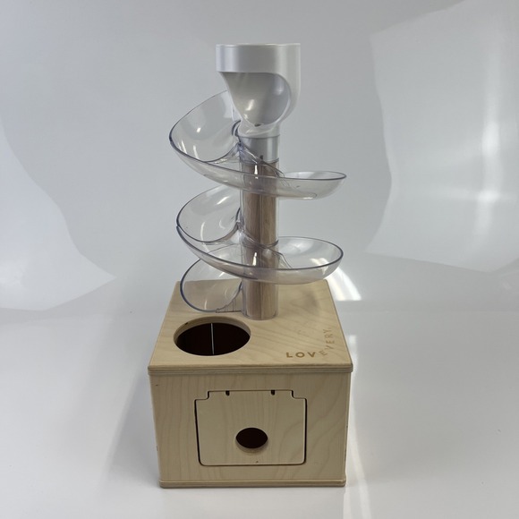 Lovevery The Babbler Slide and Seek Ball Run Drop Montessori  w/2 Balls - Picture 3 of 11